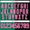 Custom Black Pink Kelly Green-White Split Fashion Hockey Lace Neck Jersey