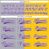 Custom Yellow Purple Gray-White Split Fashion Hockey Lace Neck Jersey