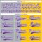 Custom Yellow Purple Gray-White Split Fashion Hockey Lace Neck Jersey