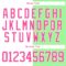 Custom Pea Green Pink-White Split Fashion Hockey Lace Neck Jersey
