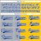 Custom Yellow Royal Gray-White Split Fashion Hockey Lace Neck Jersey