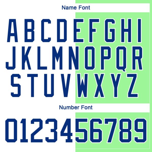 Custom Pea Green Royal-White Split Fashion Hockey Lace Neck Jersey