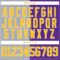 Custom Purple Gold Gray-White Split Fashion Hockey Lace Neck Jersey