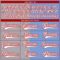 Custom Powder Blue Red Gray-White Split Fashion Hockey Lace Neck Jersey