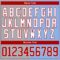 Custom Light Blue Red Gray-White Split Fashion Hockey Lace Neck Jersey
