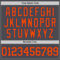Custom Steel Gray Orange-Royal Authentic Basketball Jersey