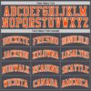 Custom Steel Gray Orange-White Authentic Basketball Jersey