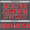 Custom Steel Gray Red-White Authentic Basketball Jersey