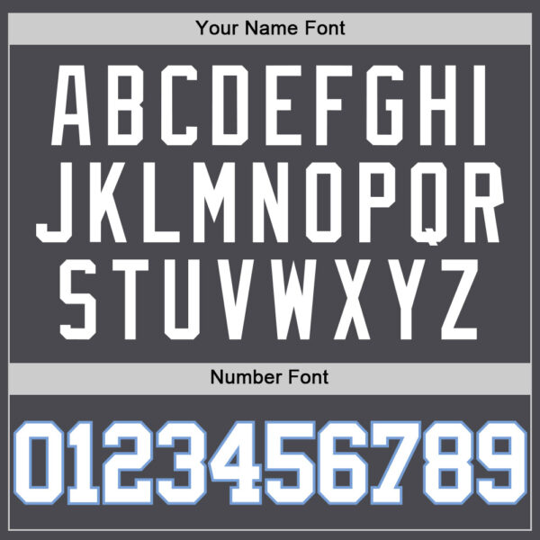 Custom Steel Gray White-Light Blue Authentic Basketball Jersey