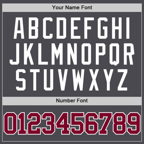 Custom Steel Gray Maroon-White Authentic Basketball Jersey