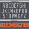 Custom Steel Gray Orange-Gray Authentic Basketball Jersey