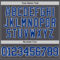 Custom Steel Gray Royal-White Authentic Basketball Jersey