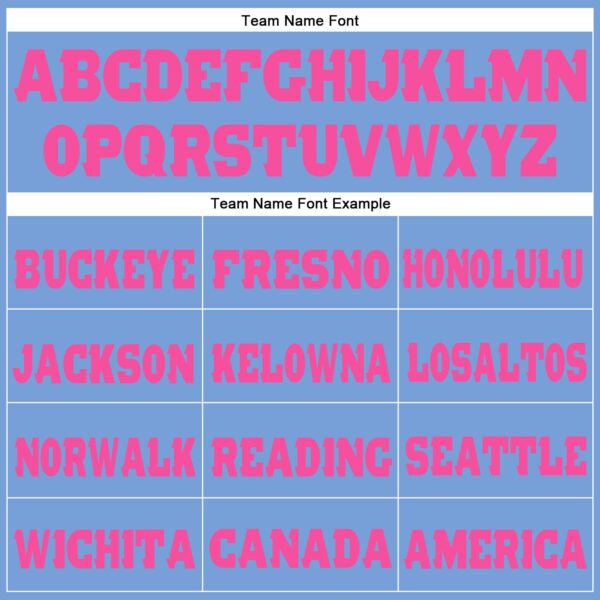 Custom Light Blue Pink Fleece Jogger Sweatpants