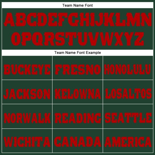 Custom Green Red Fleece Jogger Sweatpants