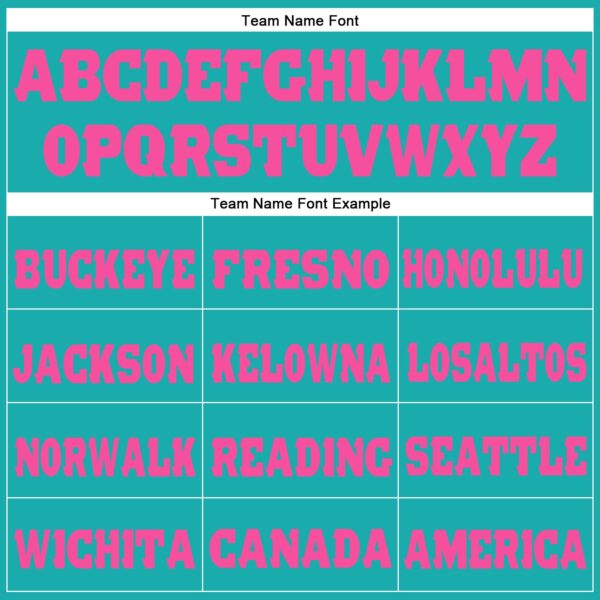 Custom Aqua Pink Fleece Jogger Sweatpants