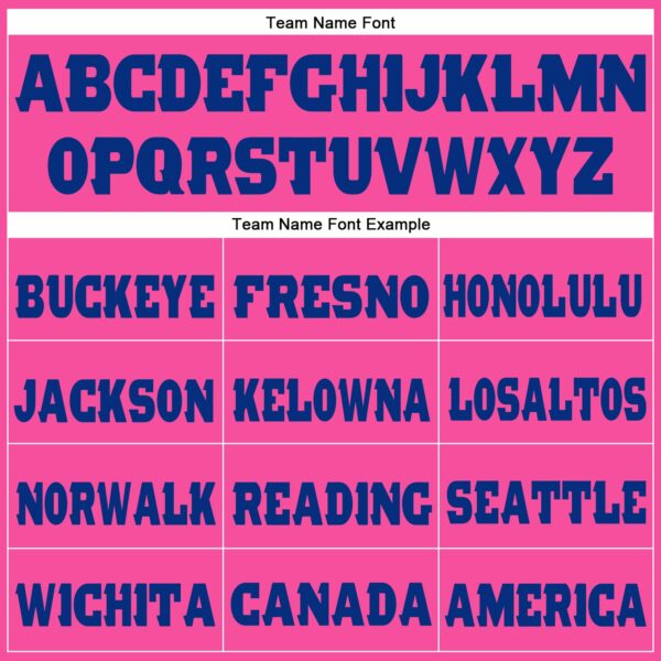 Custom Pink Royal Fleece Jogger Sweatpants