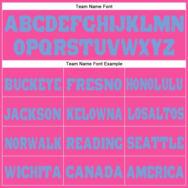 Custom Pink Light Blue Fleece Jogger Sweatpants