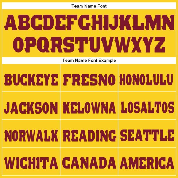 Custom Gold Crimson Fleece Jogger Sweatpants