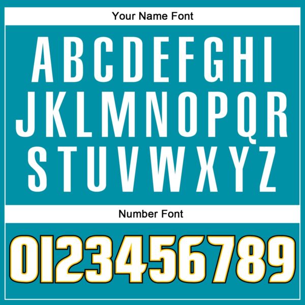 Custom Teal White-Gold Authentic Throwback Basketball Jersey