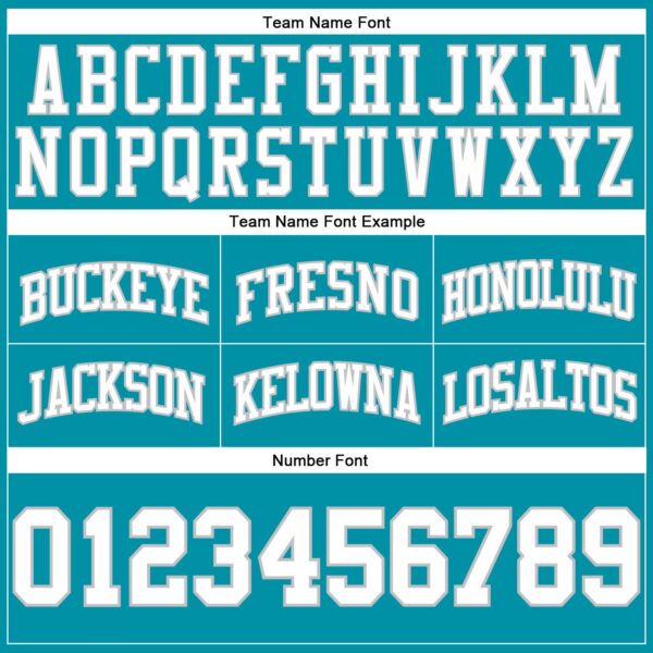 Custom Teal White-Gray Authentic Throwback Basketball Shorts