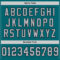 Teal0346-3 Custom Teal Gray-Black Mesh Authentic Throwback Football Jersey