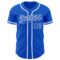 Custom Thunder Blue White Authentic Baseball Jersey