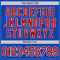 Custom Thunder Blue Red-White Authentic Baseball Jersey