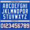 Custom Thunder Blue White Navy-Orange Authentic Baseball Jersey