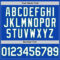 Custom Thunder Blue White-Kelly Green Authentic Baseball Jersey
