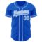 Custom Thunder Blue Light Blue-White Authentic Baseball Jersey
