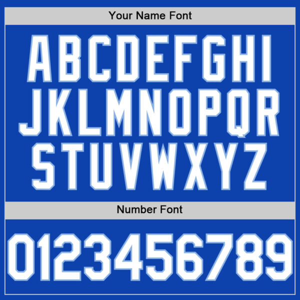 Custom Thunder Blue White-Light Blue Authentic Baseball Jersey