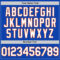 Custom Thunder Blue White-Orange Authentic Baseball Jersey