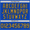 Custom Thunder Blue Old Gold-Black Authentic Baseball Jersey