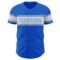 Custom Thunder Blue White-Light Blue Authentic Baseball Jersey