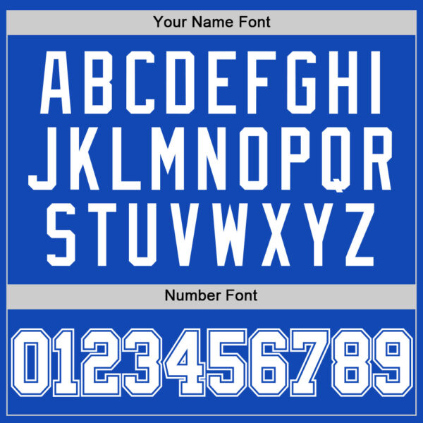 Custom Thunder Blue White Authentic Basketball Jersey