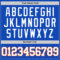 Custom Thunder Blue White-Orange Authentic Basketball Jersey