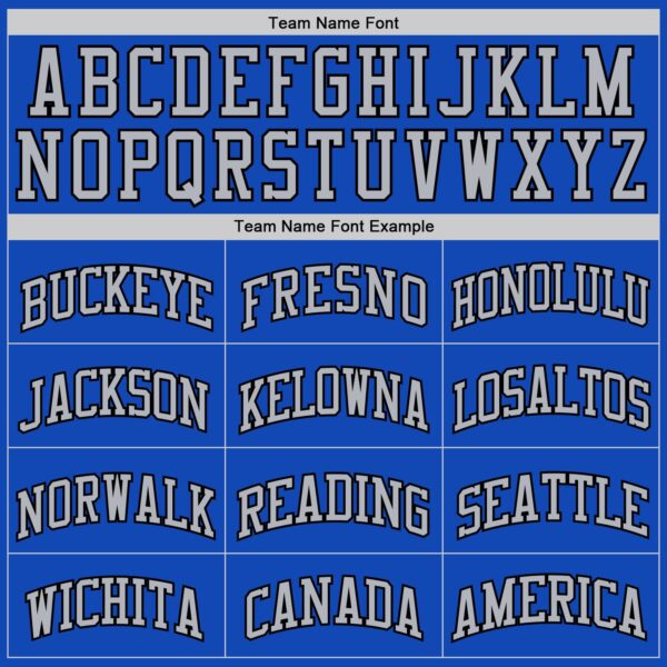 Custom Thunder Blue Gray-Black Authentic Basketball Jersey