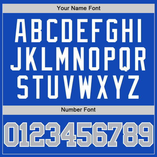 Custom Thunder Blue Gray White-Navy Authentic Basketball Jersey