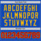Custom Thunder Blue Red-Gold Authentic Basketball Jersey