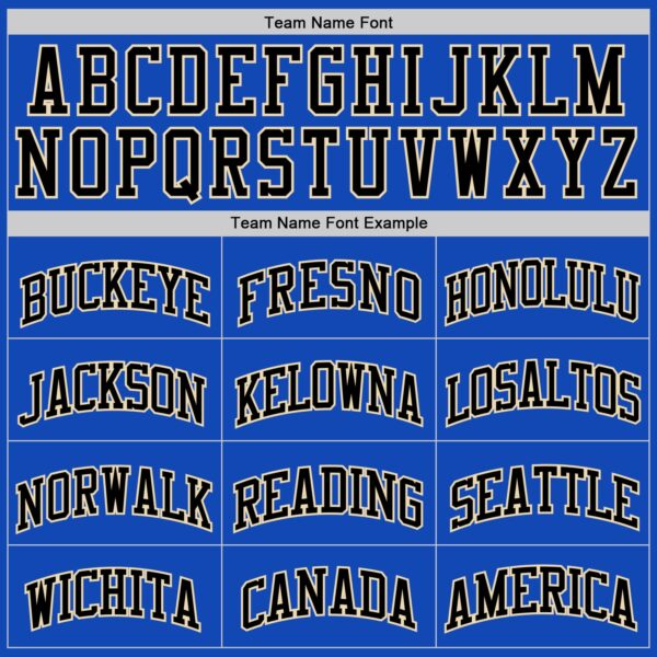 Custom Thunder Blue Black-Cream Authentic Basketball Jersey