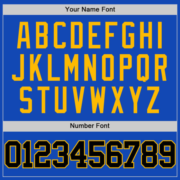 Custom Thunder Blue Black-Gold Authentic Basketball Jersey