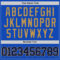 Custom Thunder Blue Navy-Old Gold Authentic Basketball Jersey