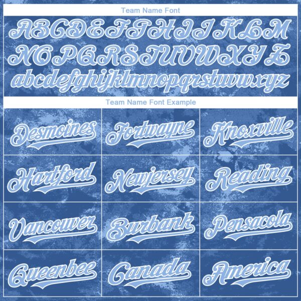 Custom Tie Dye Light Blue-White Authentic Baseball Jersey