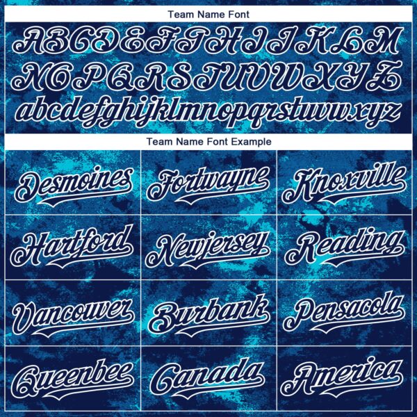 Custom Tie Dye Navy-White Authentic Baseball Jersey