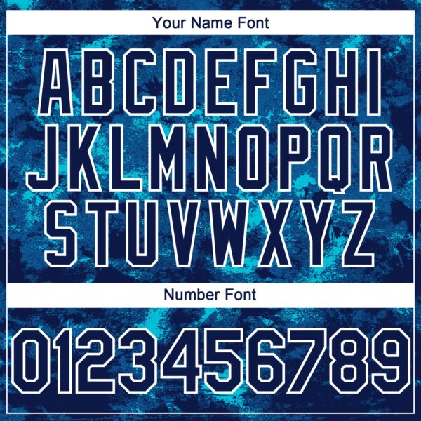 Custom Tie Dye Navy-White Authentic Baseball Jersey