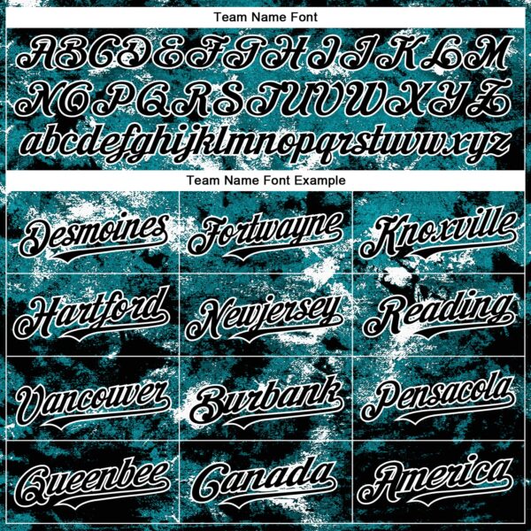 Custom Tie Dye Black-White Authentic Baseball Jersey