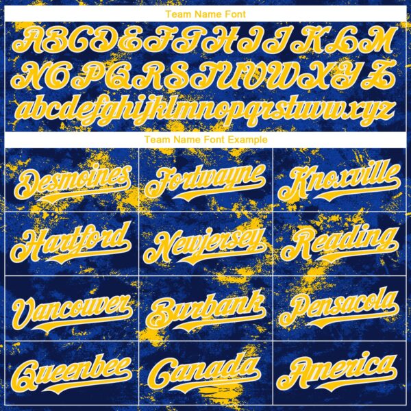 Custom Tie Dye Yellow-White Authentic Baseball Jersey