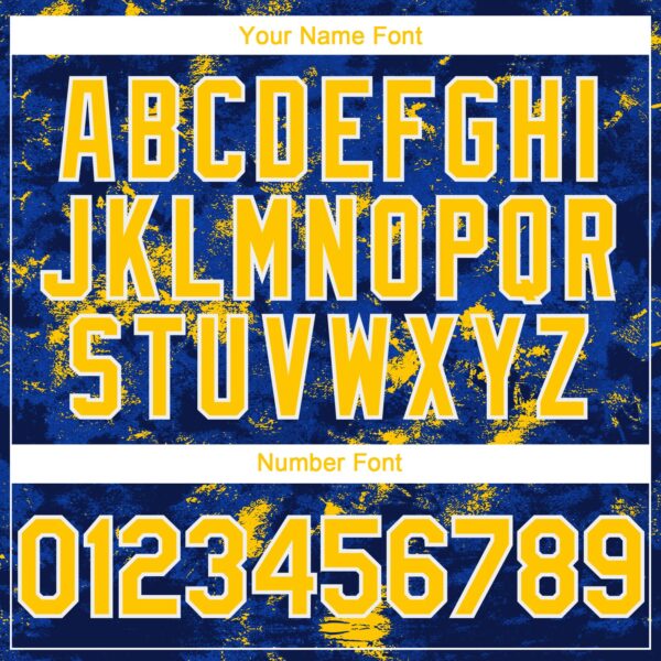 Custom Tie Dye Yellow-White Authentic Baseball Jersey