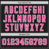 Custom Black Pink-White Authentic Two Tone Baseball Jersey