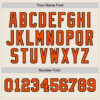 Custom Cream Orange-Black Authentic Two Tone Baseball Jersey